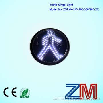 200mm Purple Running Pedestrian Traffic Signal Module